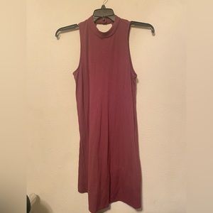 Mid length flowy dress in Marv purple